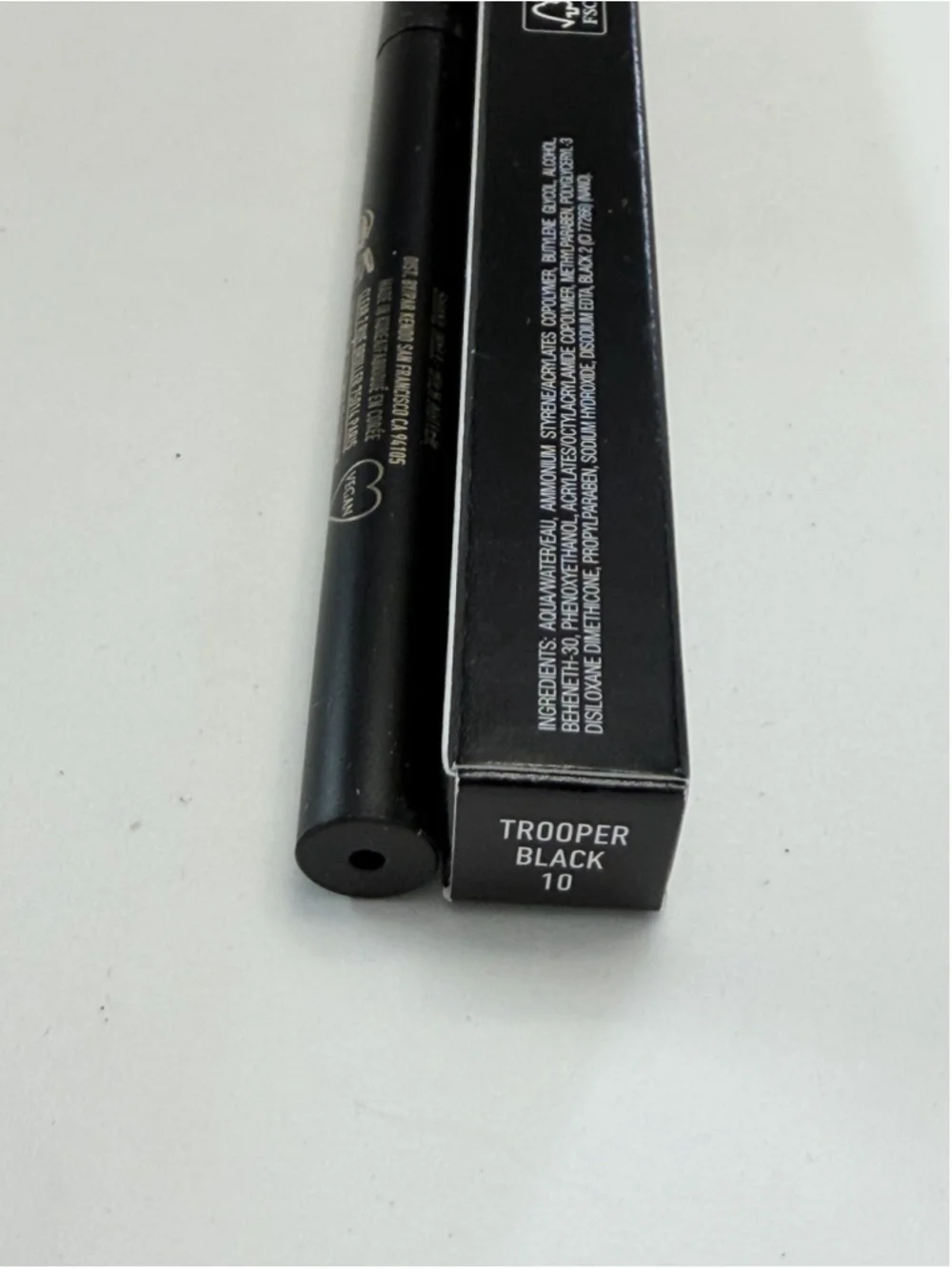 Kat Von D Tattoo Liner Liquid Eyeliner - Trooper Black, 0.019 fl oz